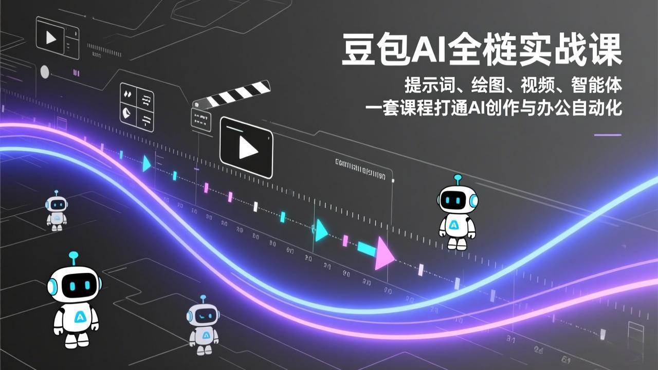 （17385期）豆包AI全栈实战课：提示词、绘图、视频、智能体，一套课程打通AI创作与办公自动化-54资源网